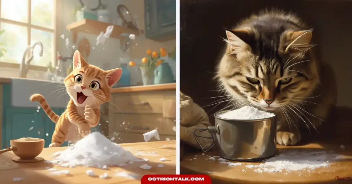is baking soda safe for cats