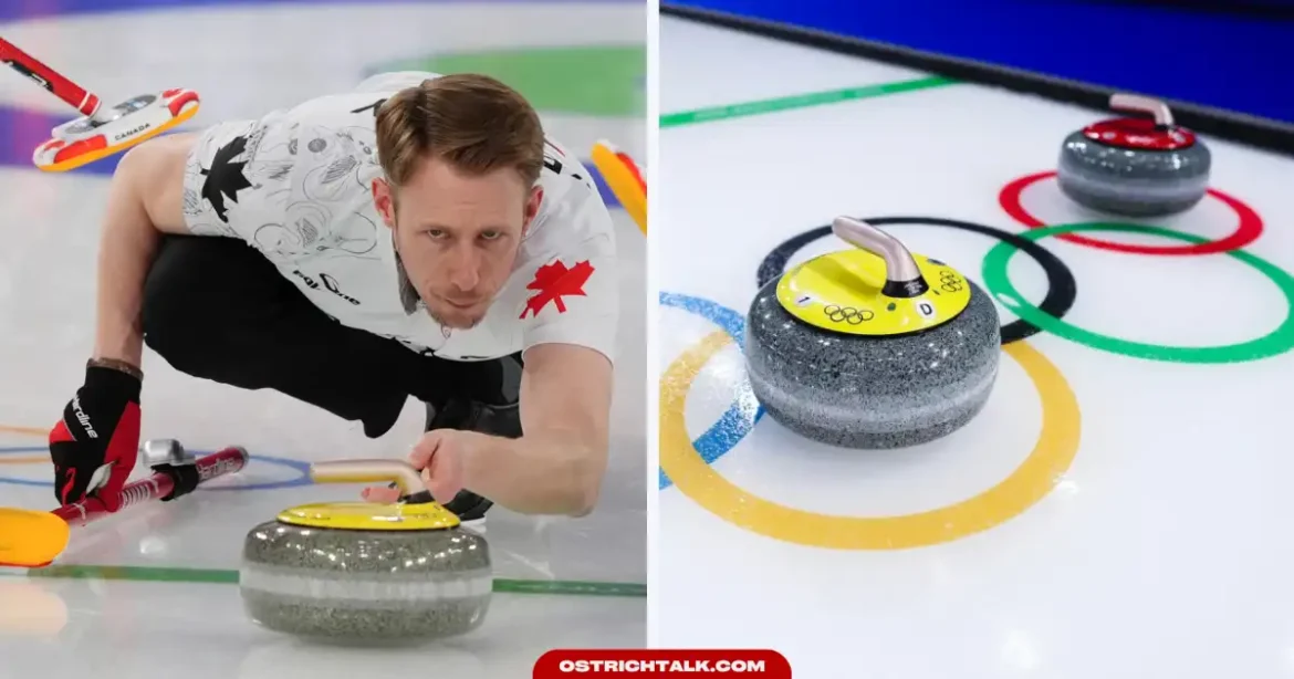 how do brushes affect the stone's path in olympic curling?