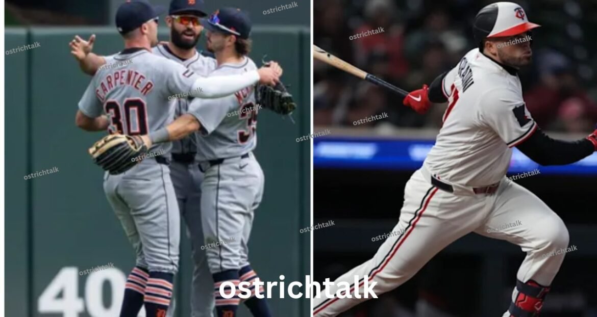 Detroit Tigers vs Minnesota Twins Match Player Stats 2026