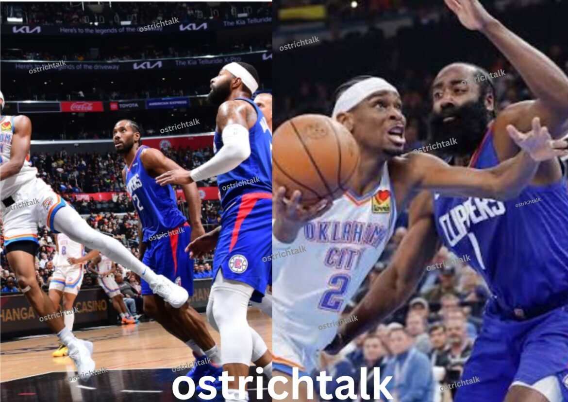 LA Clippers vs Oklahoma City Thunder Match Player Stats 2026
