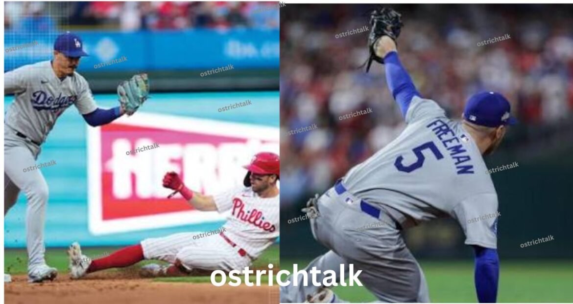 phillies vs dodgers match player stats