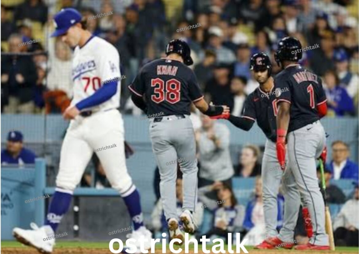 Dodgers vs Cleveland Guardians Match Player Stats & Recap