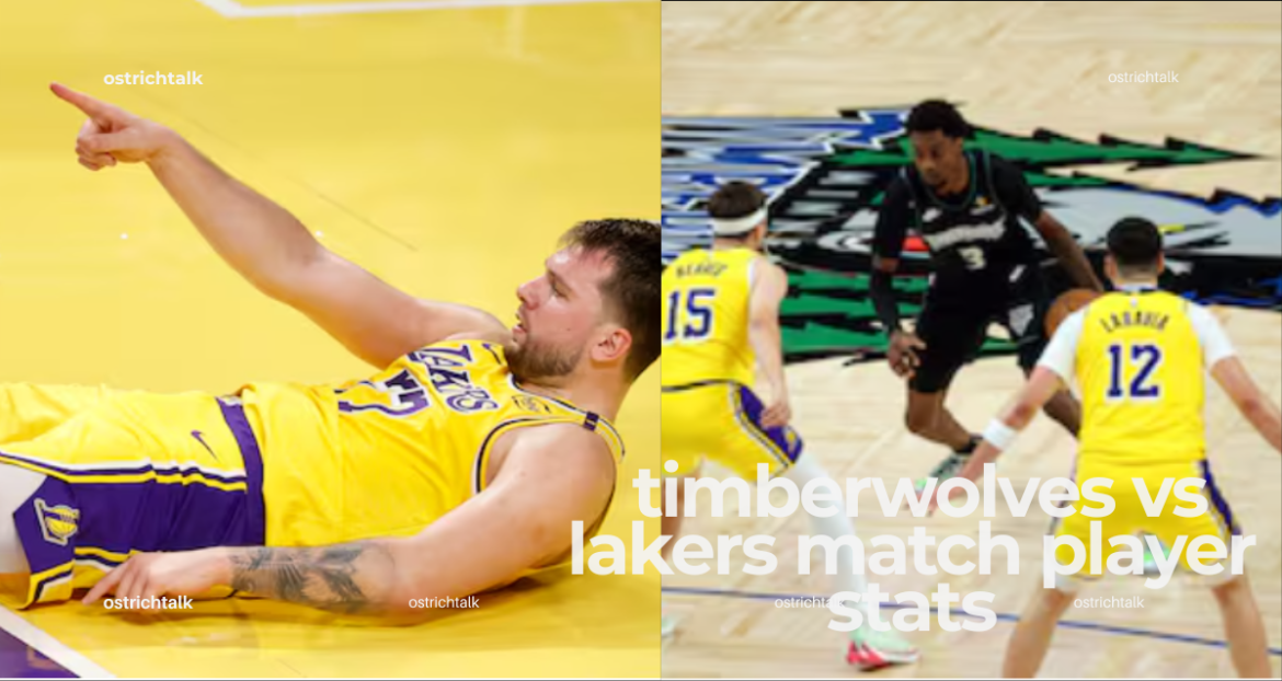 Timberwolves vs Lakers Match Player Stats & Key Highlights