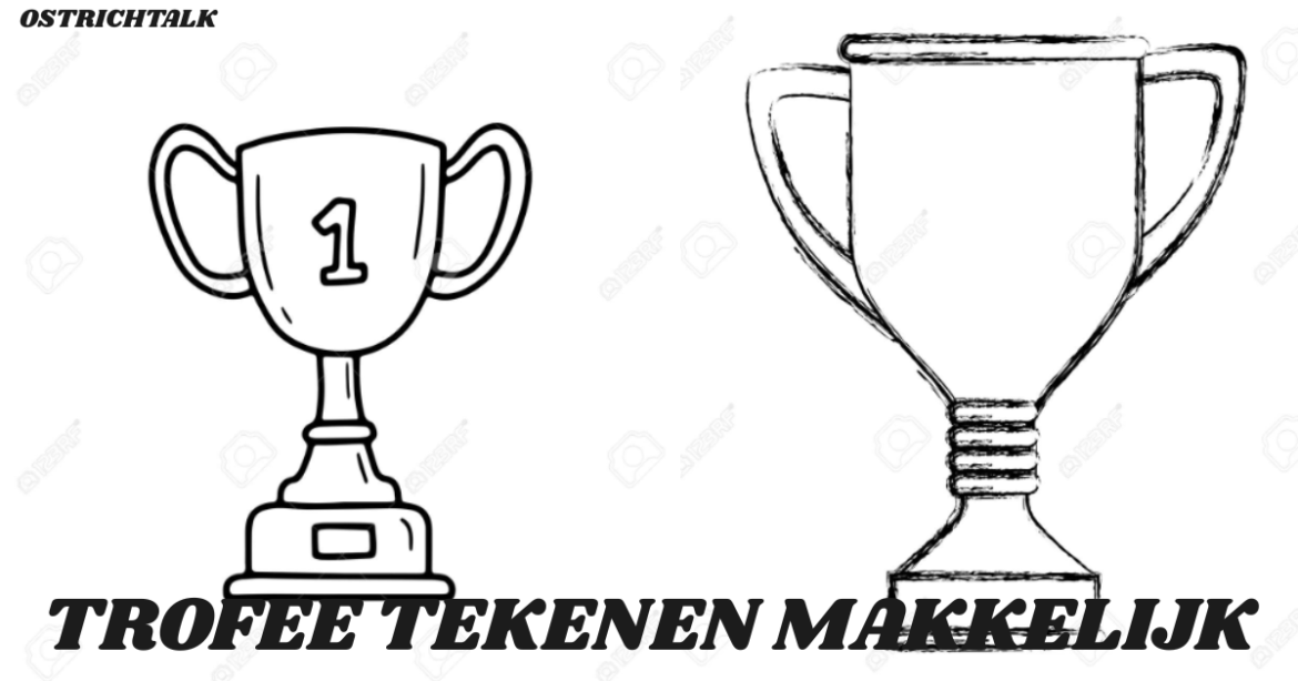Trofee Tekenen Makkelijk: Draw a Trophy in 10 Min